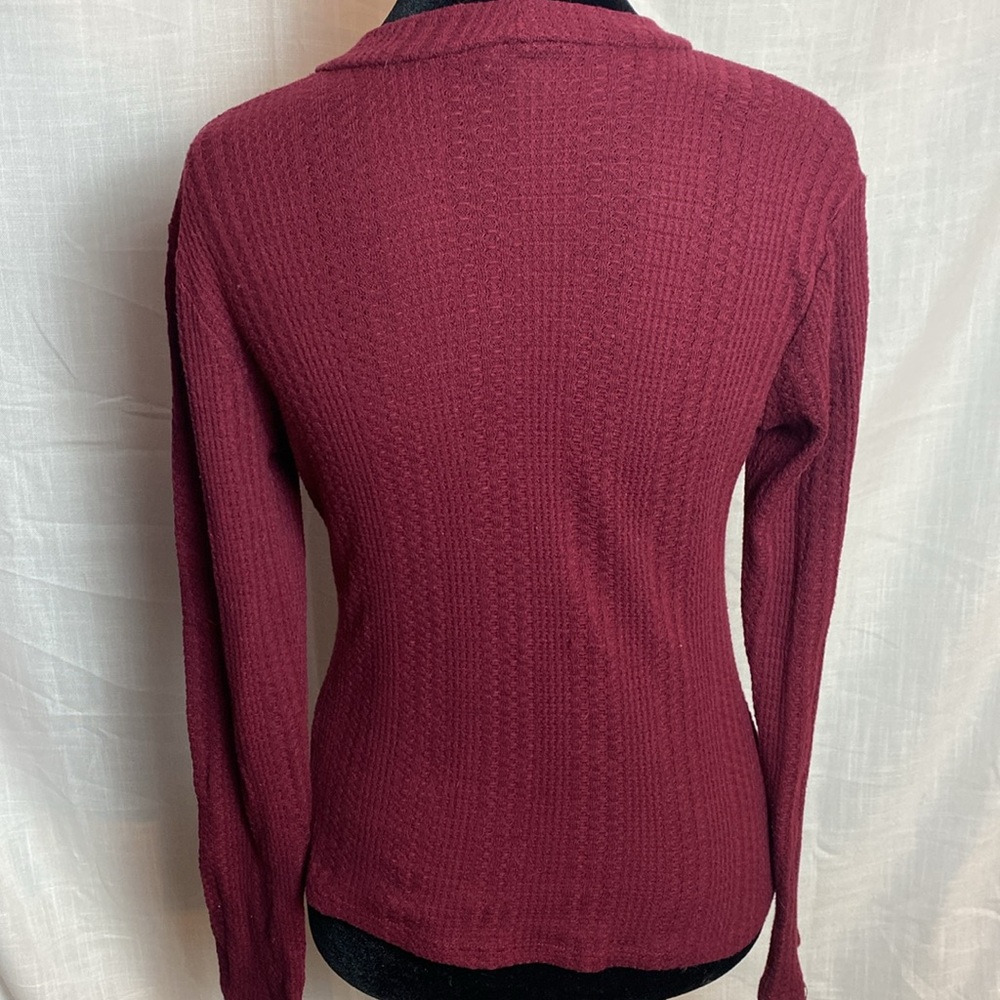 Long Sleeved Ribbed Top - Picture 7 of 7